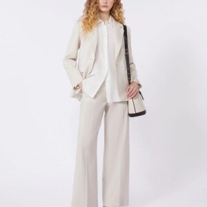 Stretch wool blazer