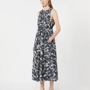 Printed cotton dress