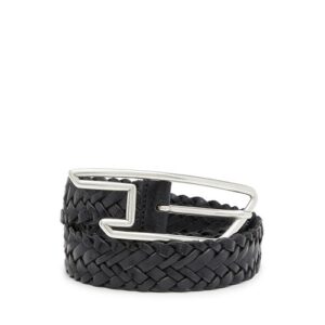 belt in braided leather
