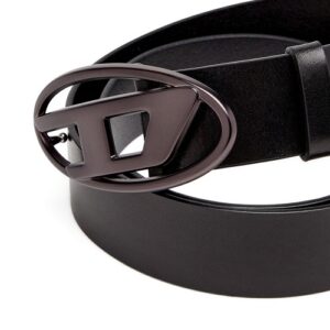 shiny leather belt